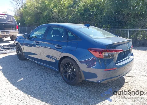 2026 Honda Civic Sport из США, поврежденный, VIN 2HGFE2F54TH501629